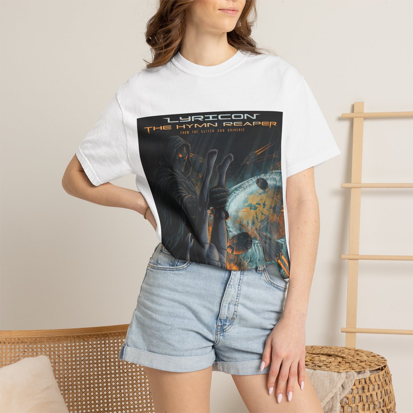 Lyricon "The Hymn Reaper" Album Art T-Shirt