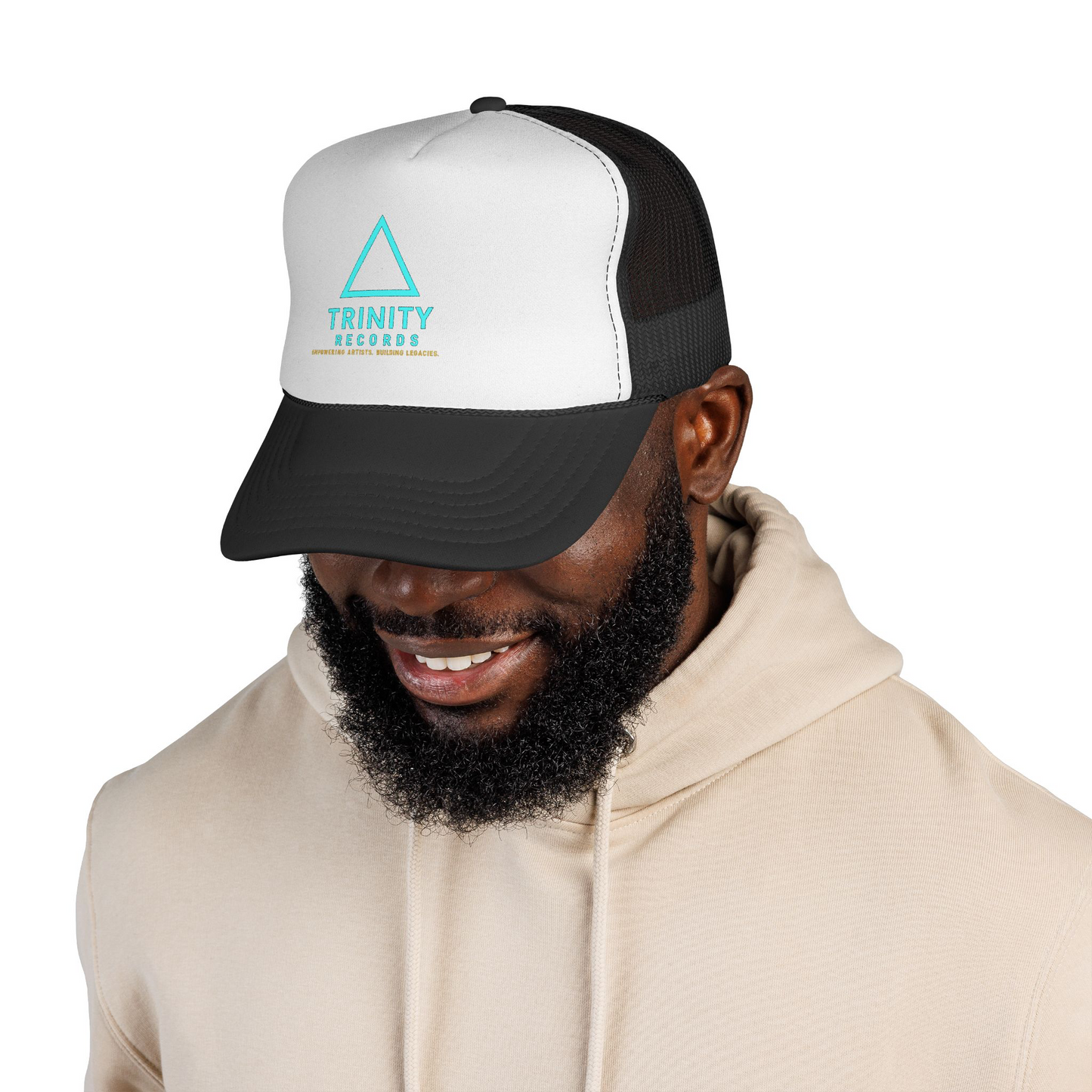 Trucker Cap — Trinity Records Logo Mesh Hat
