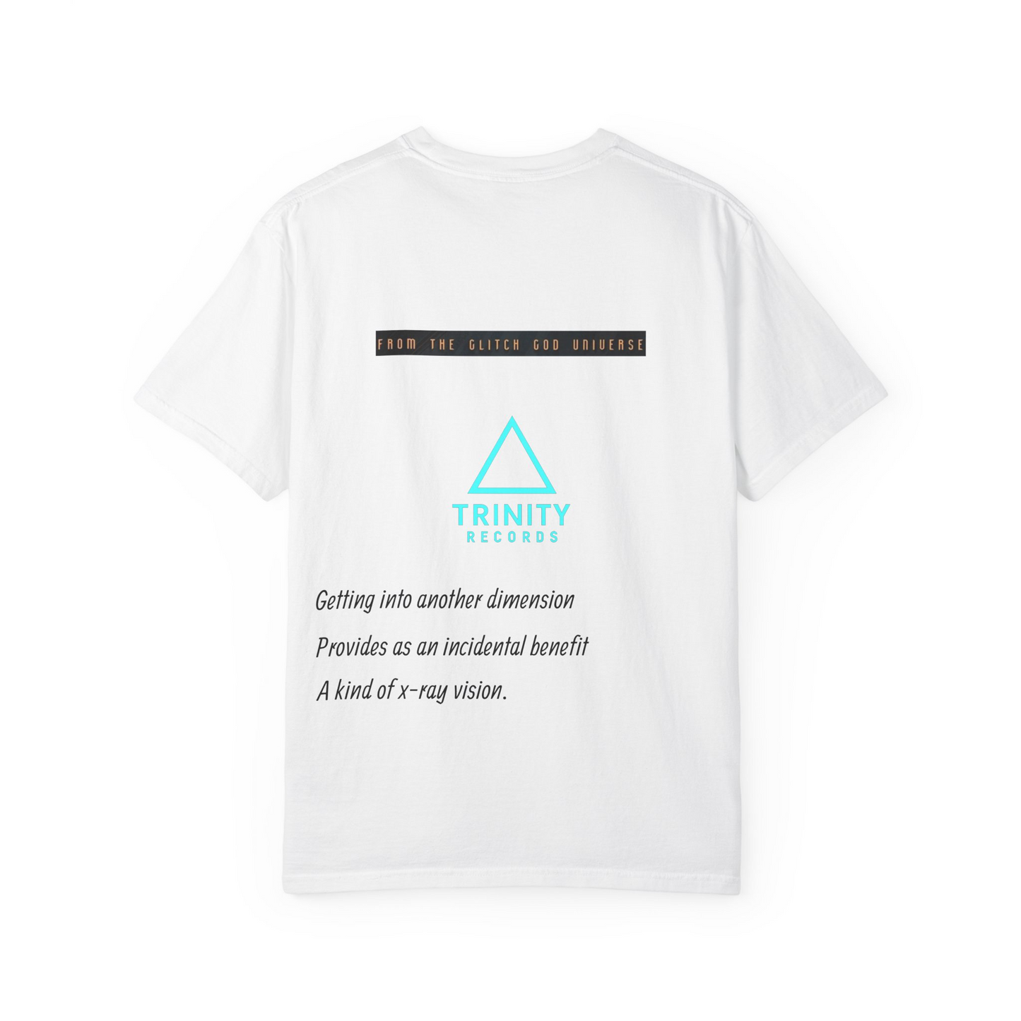 Tesseract Graphic T-Shirt — Trinity Records Logo Tee