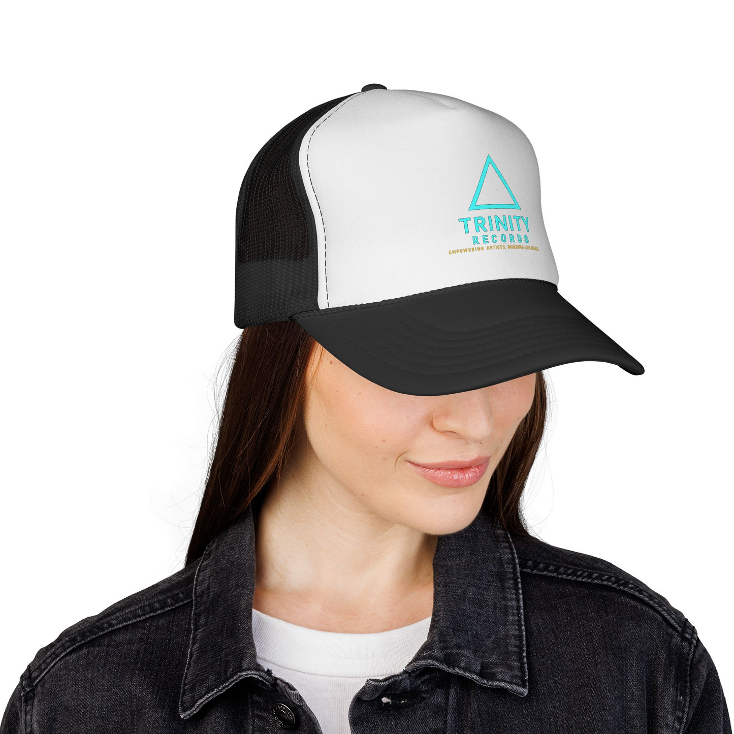 Trucker Cap — Trinity Records Logo Mesh Hat